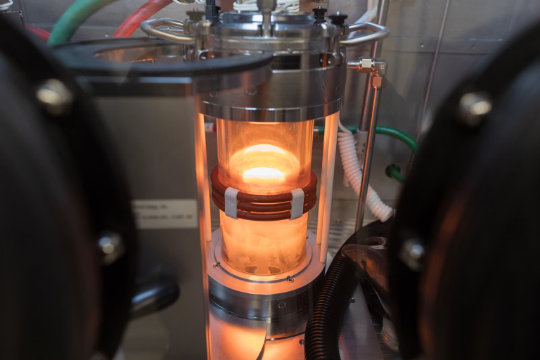 Image of wideband gap technology in a research lab