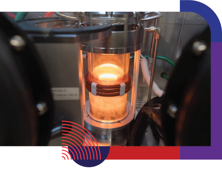 Image of a wide bandgap experiment in UW-Madison research lab